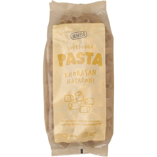 Berkelo- Sourdough Pasta Khorasan Macaroni-400g