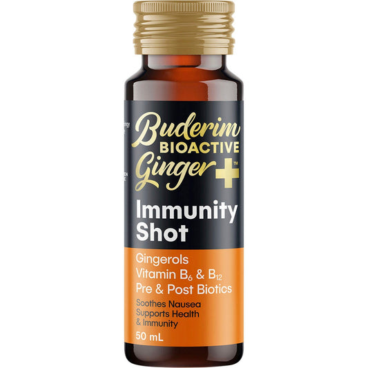 Buderim Ginger- BioActive+ Immunity Shot-10x50ml