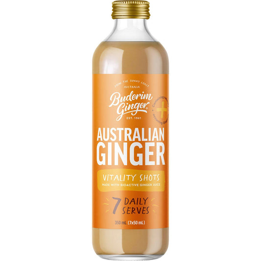 Buderim Ginger- Australian Ginger Vitality Shots-350ml
