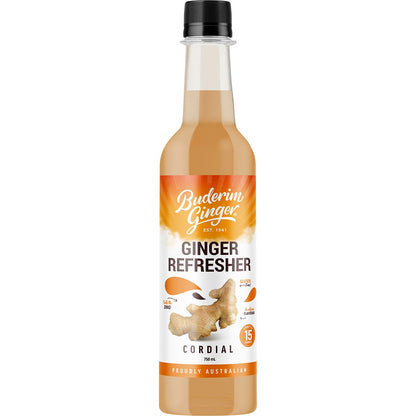 Buderim Ginger- Ginger Refresher Cordial-750ml