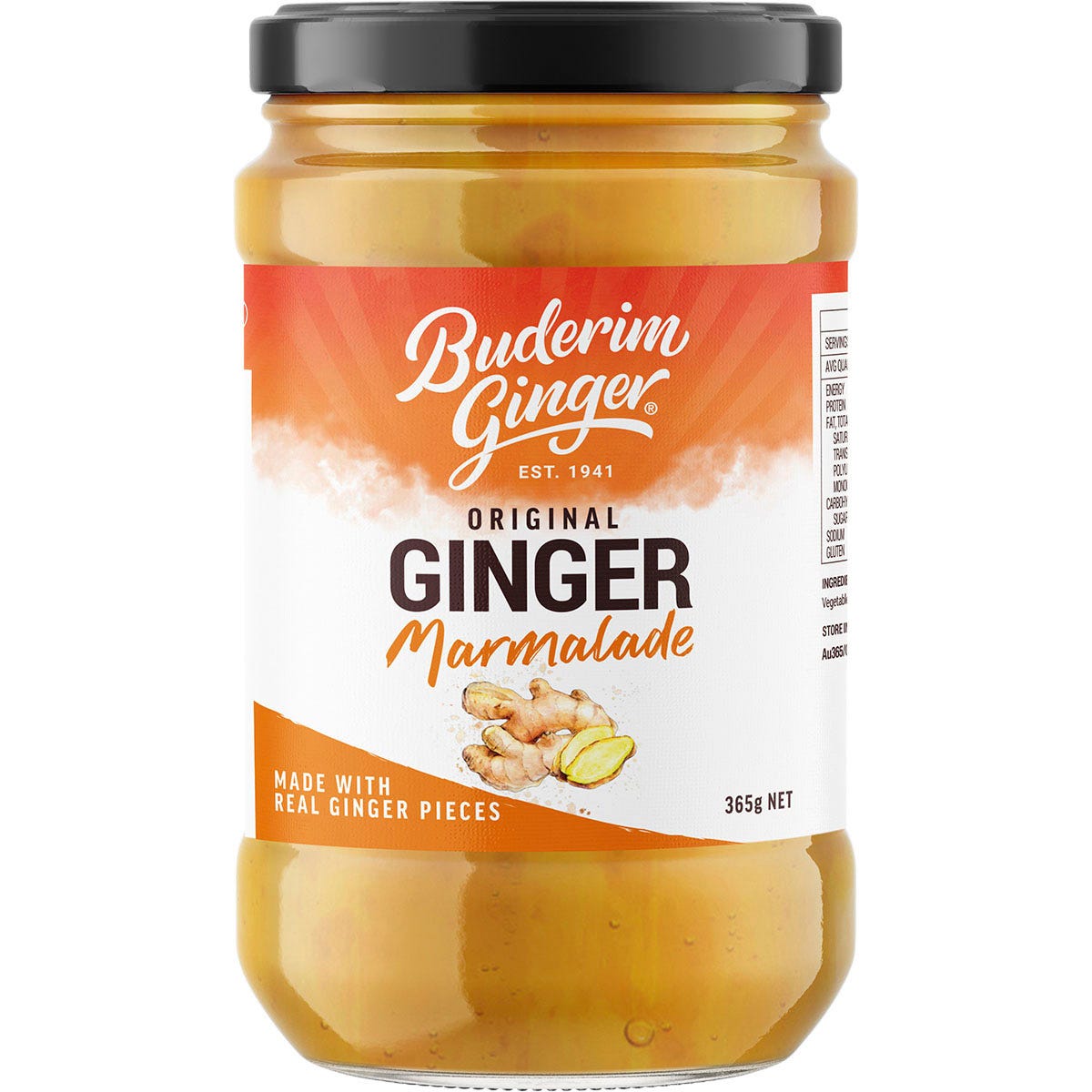 Buderim Ginger- Original Ginger Marmalade-365g