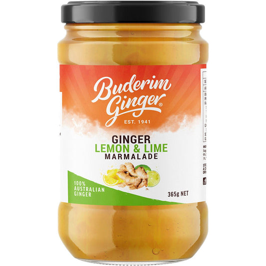 Buderim Ginger- Ginger Lemon & Lime Marmalade-365g