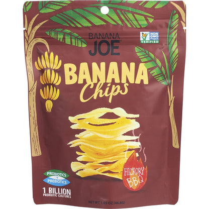 Banana Joe- Banana Chips Hickory BBQ-6x46.8g