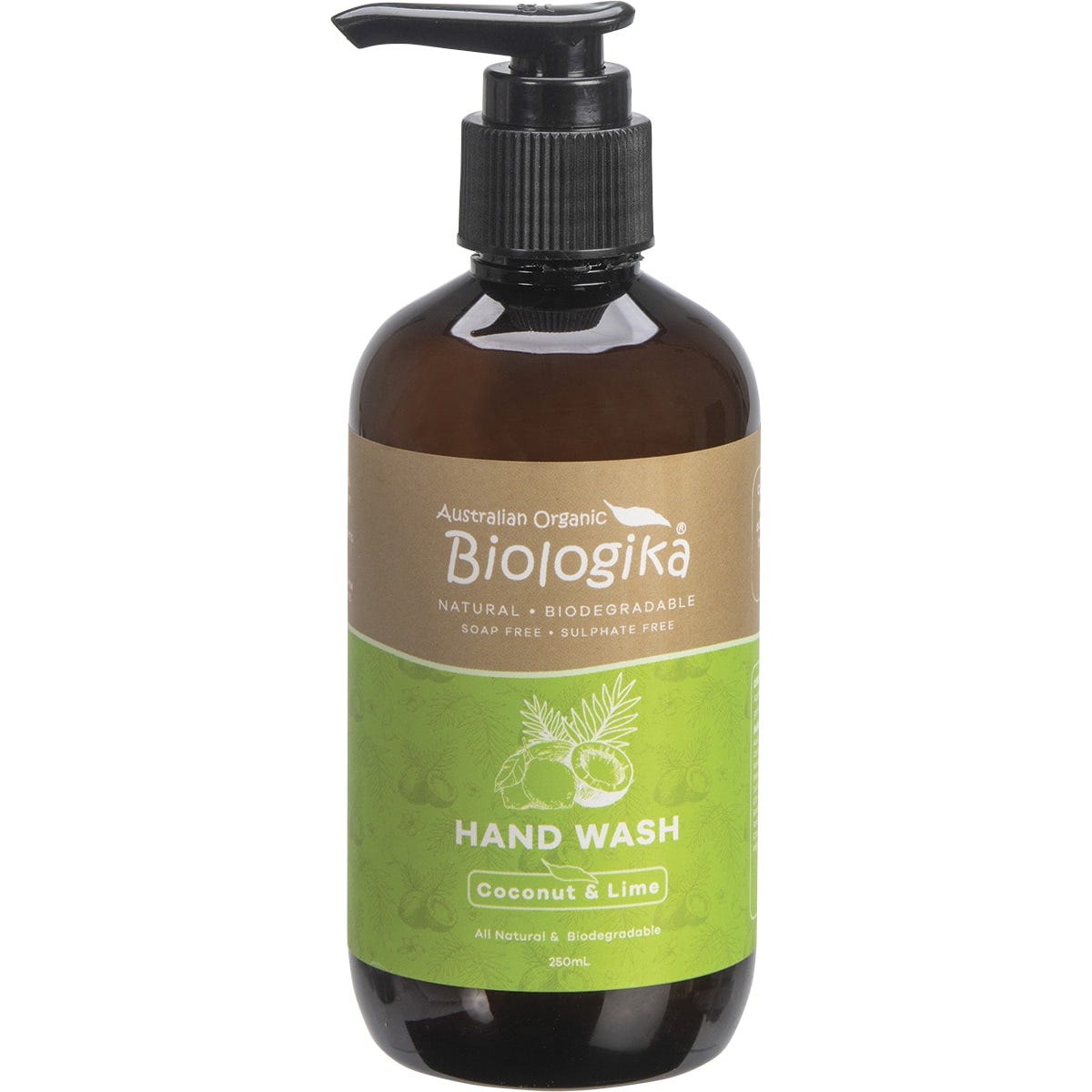 Biologika- Hand Wash Coconut & Lime-250ml