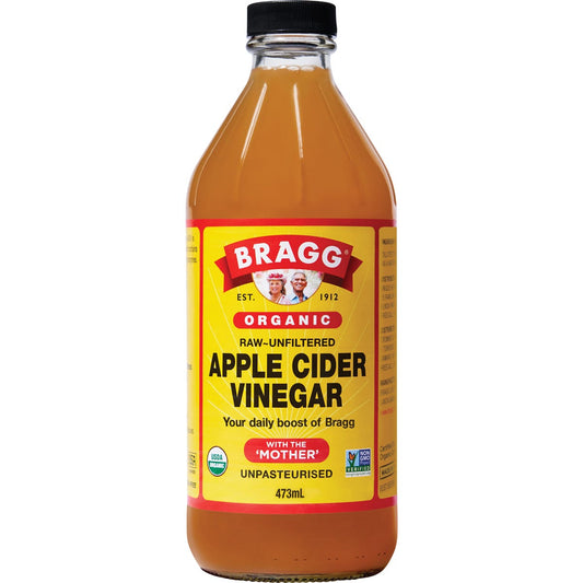 Bragg- Apple Cider Vinegar Unfiltered with The Mother-473ml