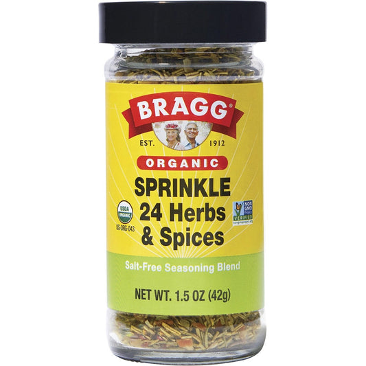 Bragg- Seasoning Organic Sprinkle 24 Herb & Spices Salt-Free-42g