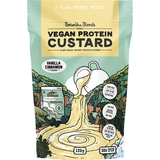 Botanika Blends- Vegan Protein Custard Vanilla Cinnamon-120g