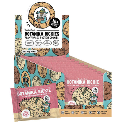 Botanika Blends- Botanika Bickie Protein Cookie Birthday Cake-12x60g