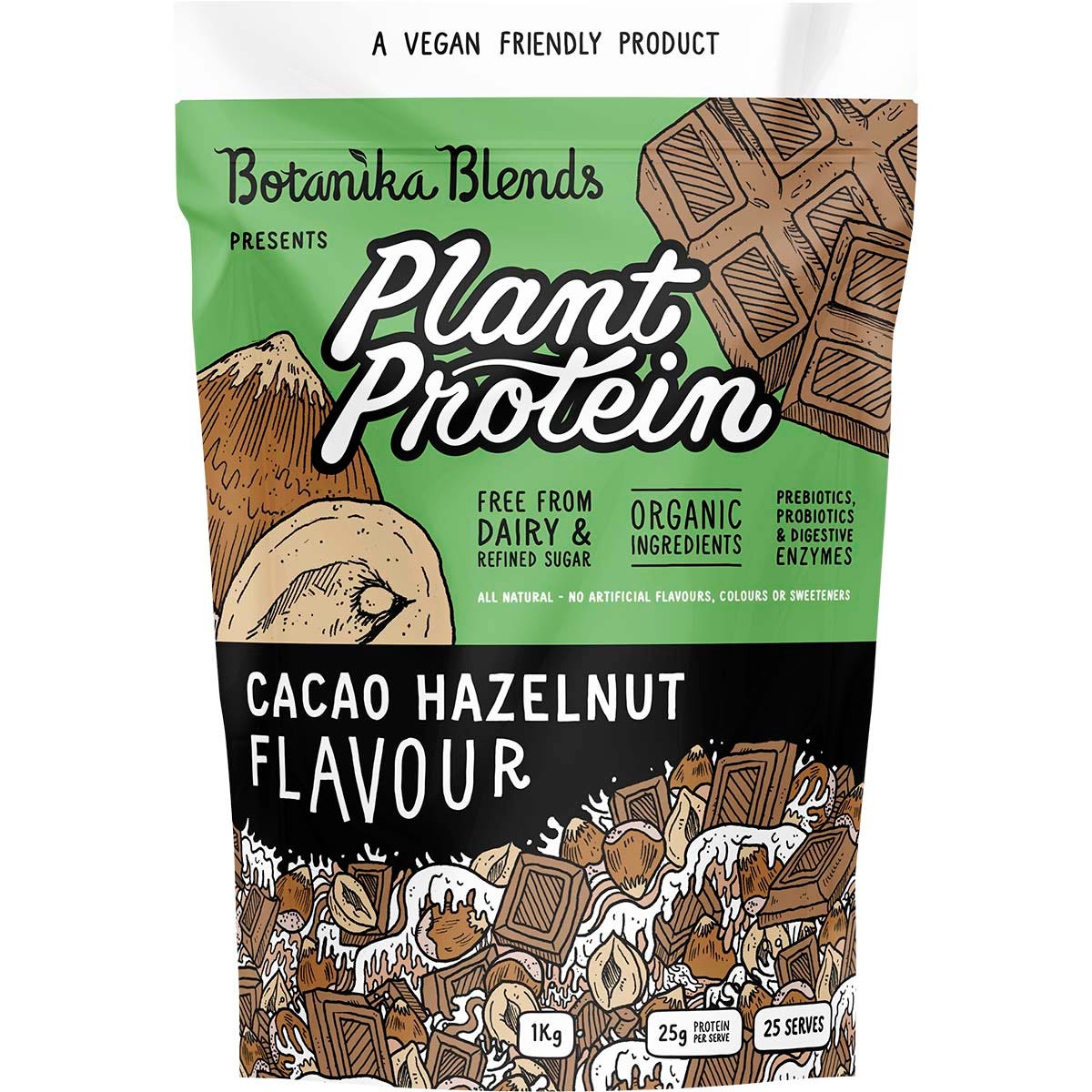 Botanika Blends- Plant Protein Cacao Hazelnut-1kg