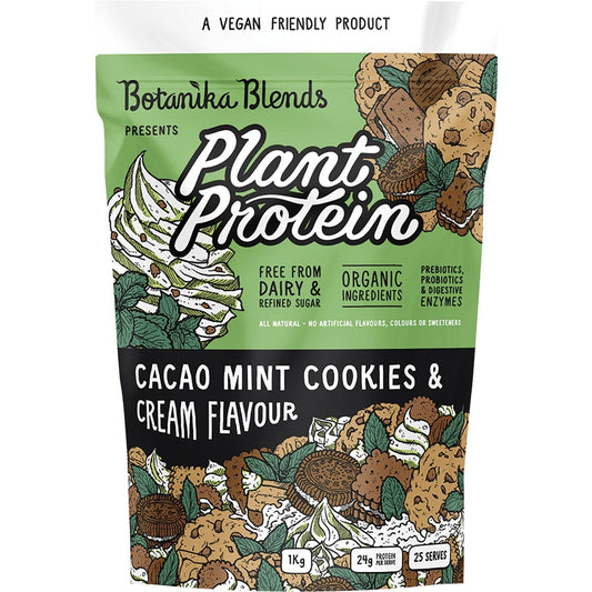 Botanika Blends- Plant Protein Cacao Mint Cookies & Cream-1kg