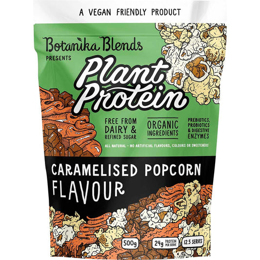 Botanika Blends- Plant Protein Caramelised Popcorn-500g