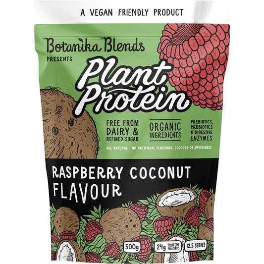 Botanika Blends- Plant Protein Raspberry Coconut-500g