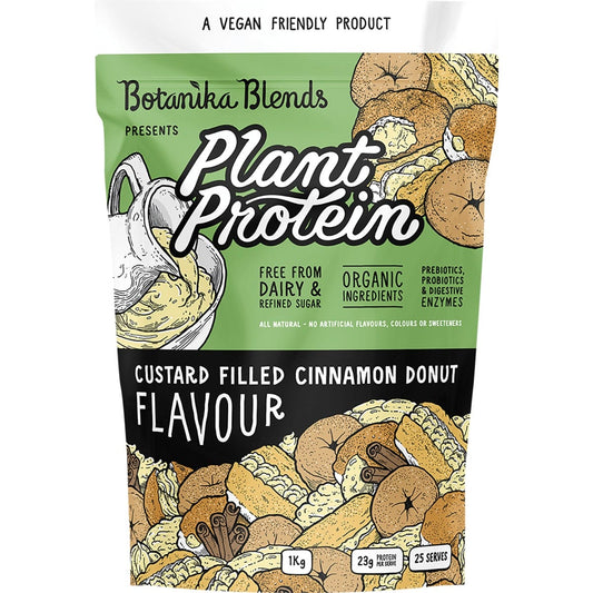 Botanika Blends- Plant Protein Custard Filled Cinnamon Donut-500g