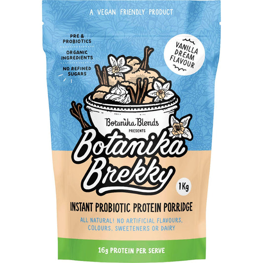 Botanika Blends- Botanika Brekky Probiotic Porridge Vanilla Dream-1kg