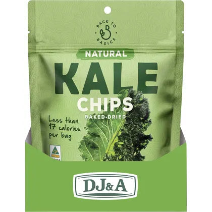 DJ&A- Back to Basics Natural Kale Chips-10x6g