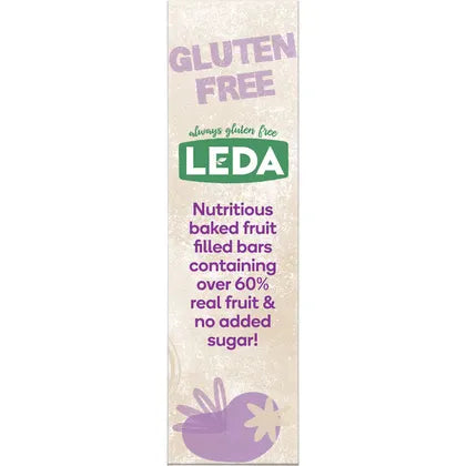 Leda- Baked Fruit Filled Bars Triple Berry Multipack 5 Bars-6x190g