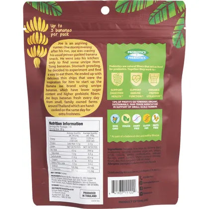 Banana Joe- Banana Chips Hickory BBQ-6x46.8g