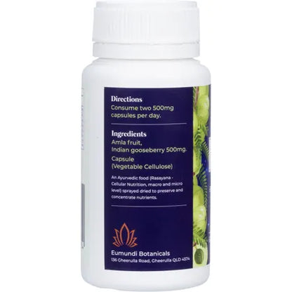 Eumundi Botanicals- Beyond C Amla Capsules-60 Caps