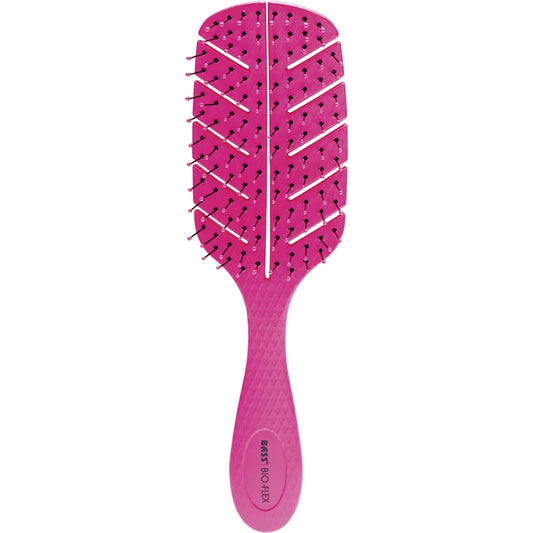 Bass- Bio-Flex Detangler Hair Brush Pink