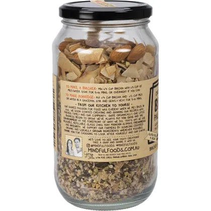 Mindful Foods- Birchia Paleo Prebiotic Granola Organic & Activated-500g