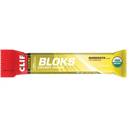 CLIF- Bloks Energy Chews Margarita 150mg Sodium-18x60g