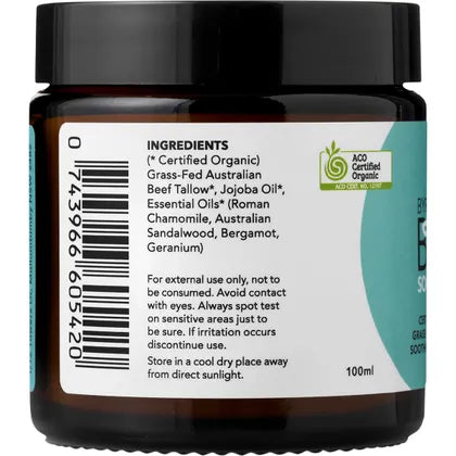 BYRON BAY TALLOW- Body Soothing Balm-100ml