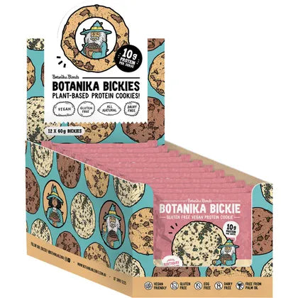 Botanika Blends- Botanika Bickie Protein Cookie Birthday Cake-12x60g