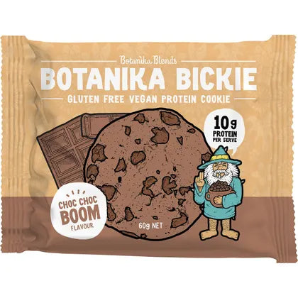 Botanika Blends- Botanika Bickie Protein Cookie Choc Choc Boom-12x60g
