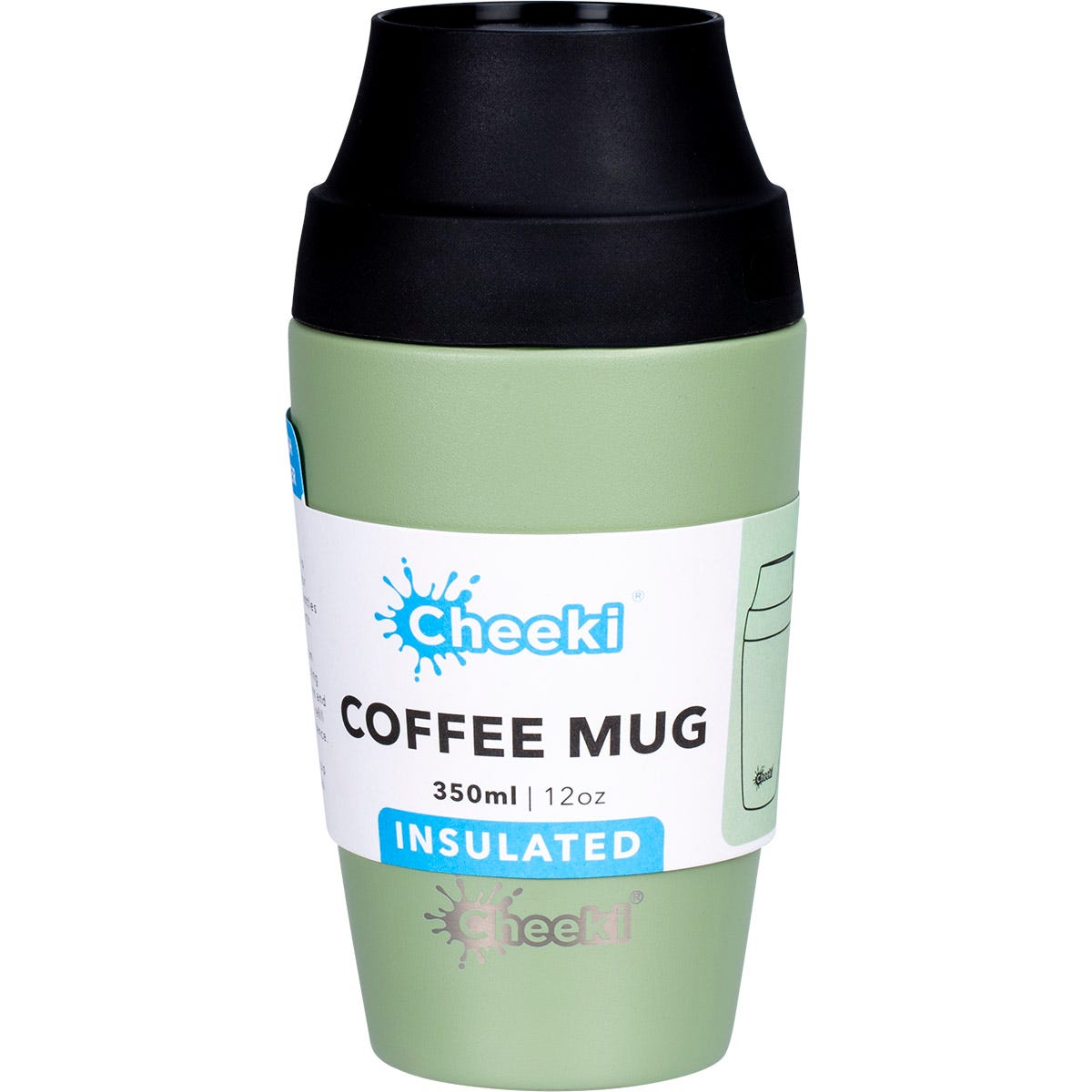 Cheeki- Coffee Mug Evergreen-350ml