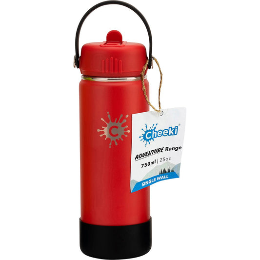 Cheeki- Stainless Steel Bottle Adventure Ruby-750ml