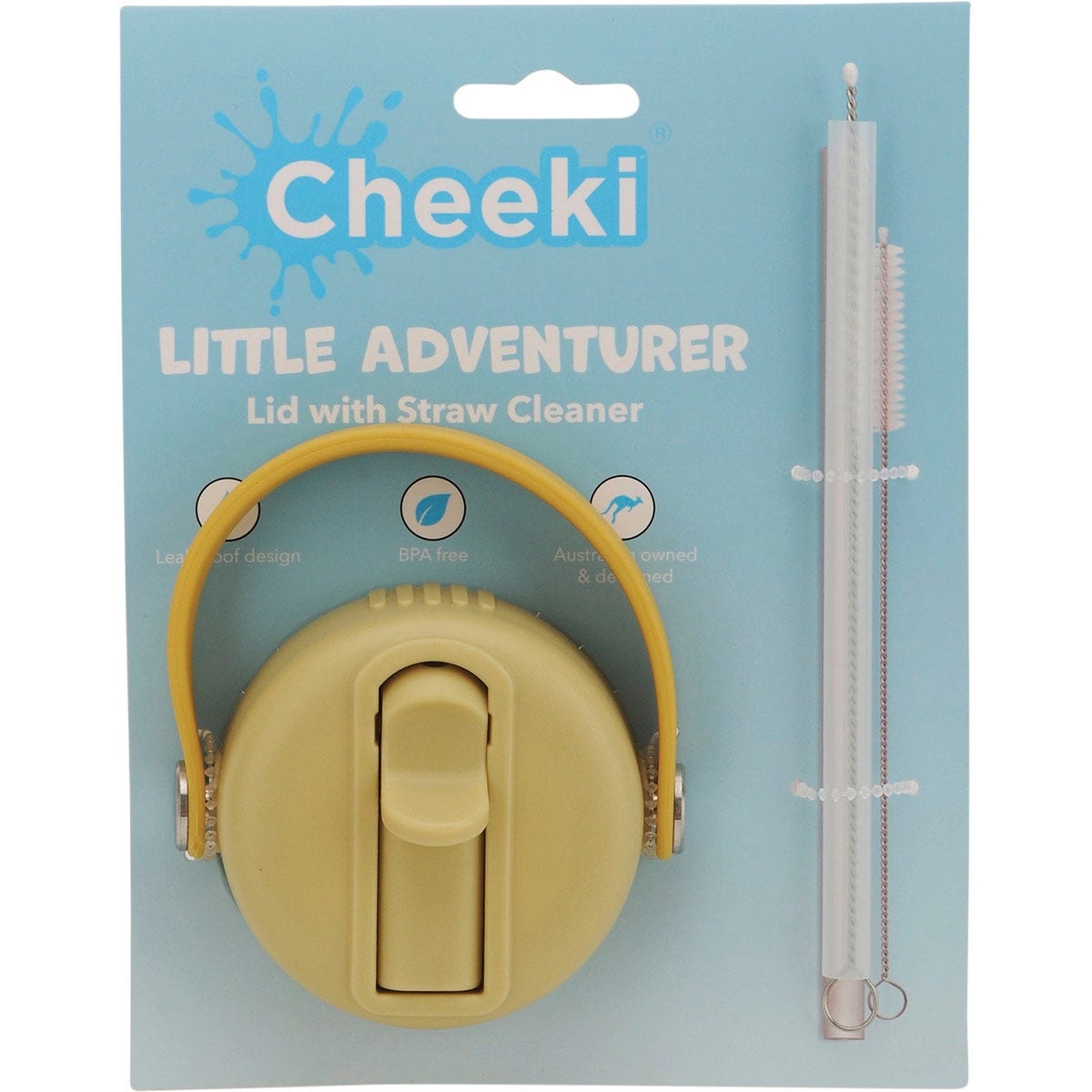 Cheeki- Kids Bottle Replacement Lid Dinosaur