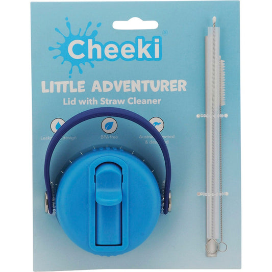 Cheeki- Kids Bottle Replacement Lid Sharks