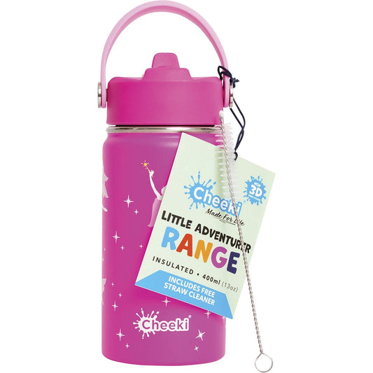 Cheeki- Kids Bottle Insulated Fairy-400ml