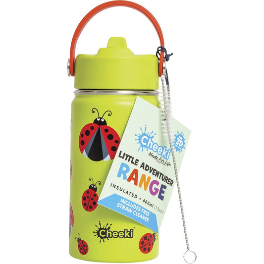 Cheeki- Kids Bottle Insulated Ladybug-400ml