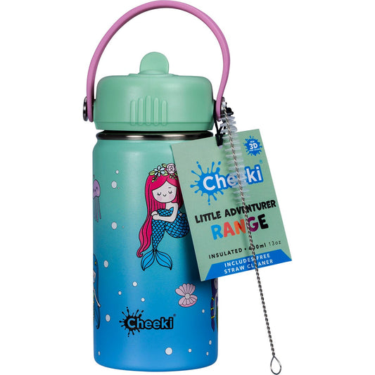 Cheeki- Kids Bottle Insulated Mermaid-400ml