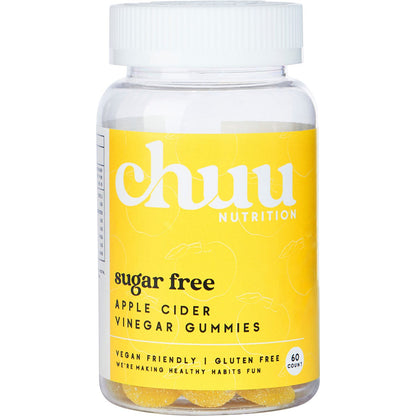 Chuu Nutrition- Apple Cider Vinegar Gummies Sugar Free-60pcs