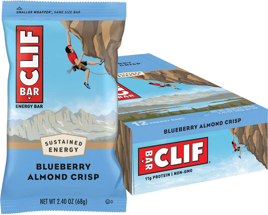 CLIF- Energy Bar Blueberry Almond Crisp-12x68g