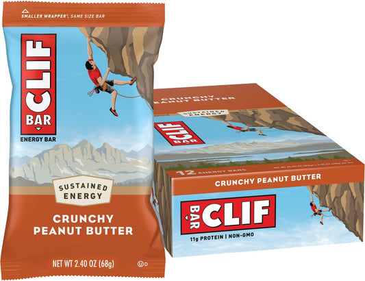 CLIF- Energy Bar Crunchy Peanut Butter-12x68g