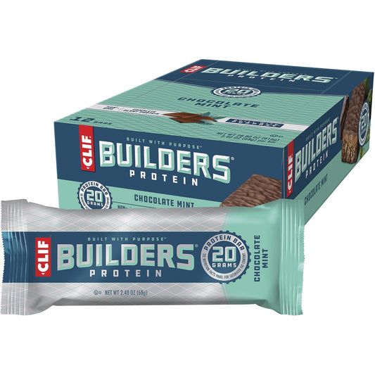 CLIF- Builders Bar Chocolate Mint-12x68g