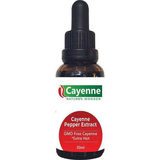 Cayenne Nature's Wonder- Cayenne Pepper Extract with dropper-30ml
