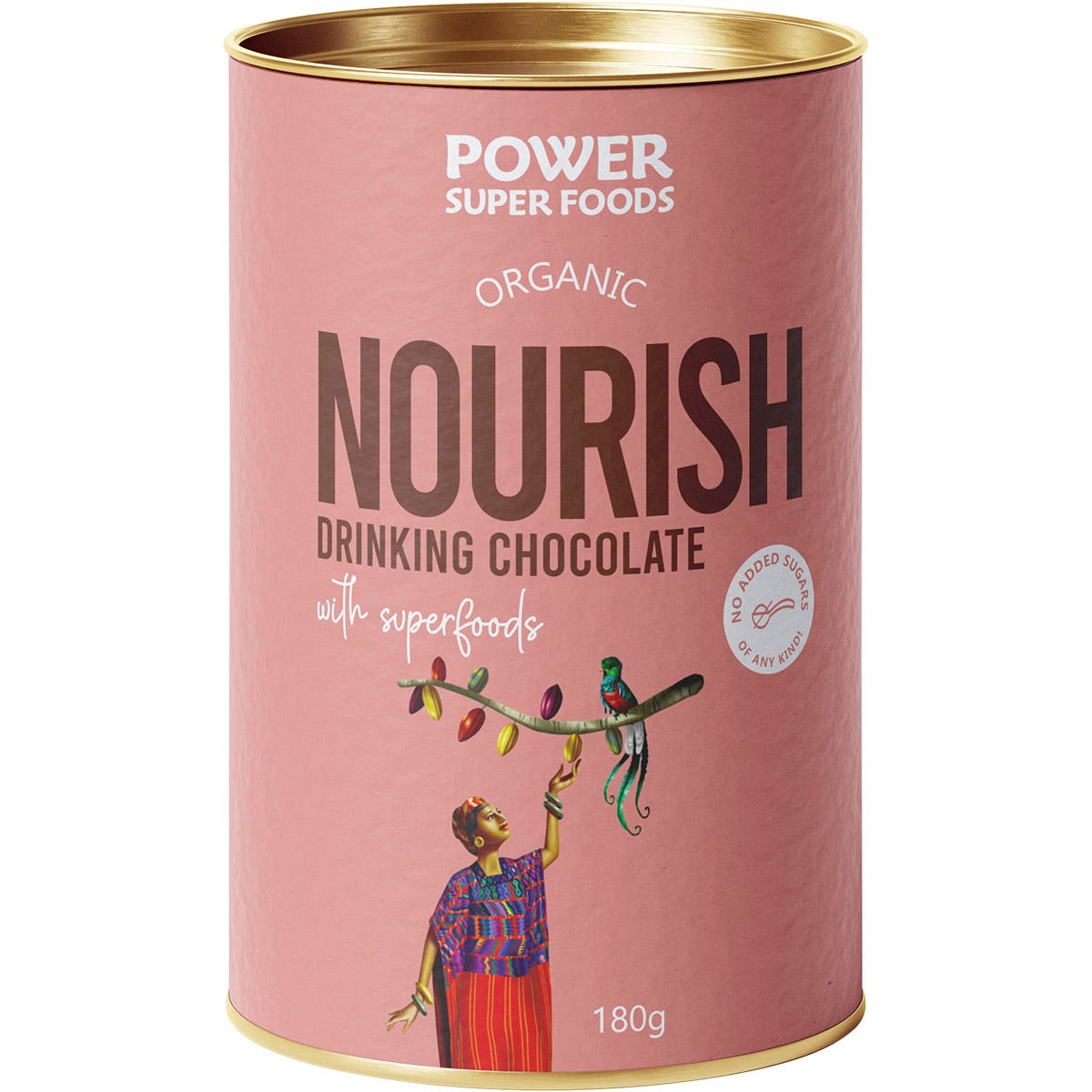 Power Super Foods- Nourish Drinking Chocolate With Superfoods -180g