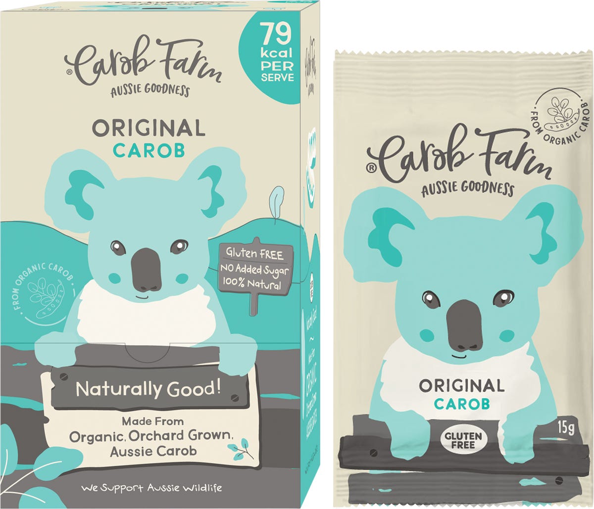 Carob Farm- Carob Koala Original-50x15g