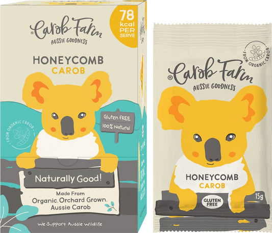 Carob Farm- Carob Koala Honeycomb-50x15g
