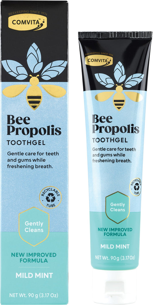 Comvita- Bee Propolis Toothgel Gently Cleans Mild Mint-90g