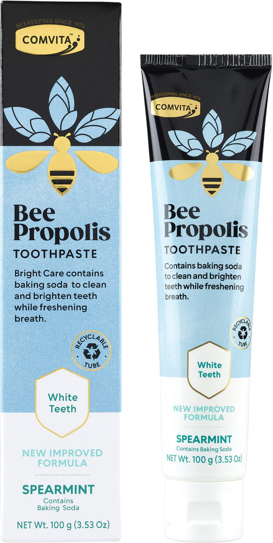 Comvita- Bee Propolis Toothpaste White Teeth Spearmint-100g