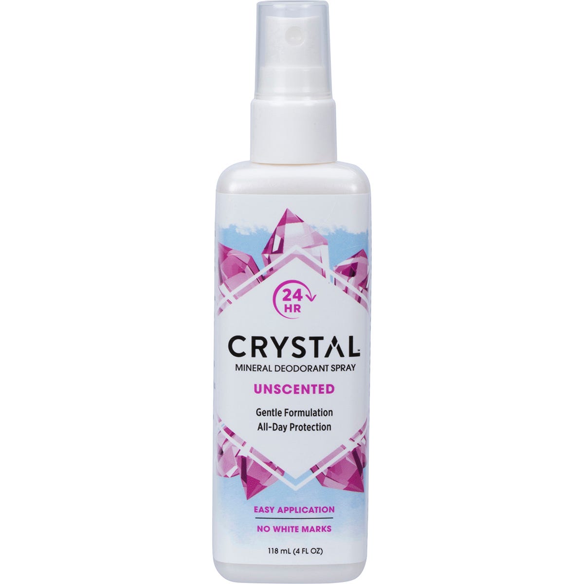 Crystal- Deodorant Spray Unscented-118ml