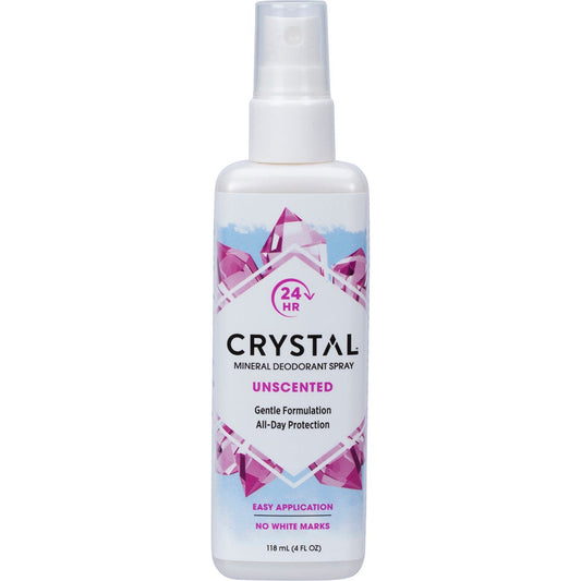 Crystal- Deodorant Spray Unscented-118ml