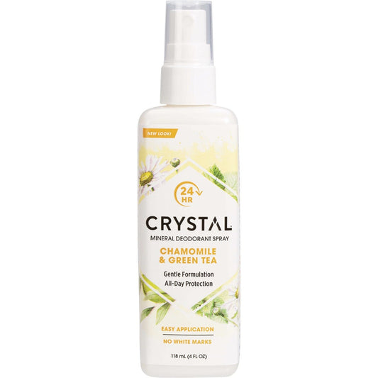 Crystal- Deodorant Spray Chamomile & Green Tea-118ml