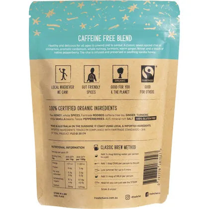 The Fresh Chai Co.- Caffeine Free Blend Honey Soaked Chai-250g