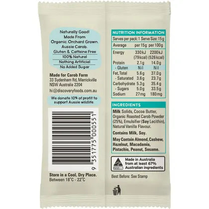 Carob Farm- Carob Koala Original-50x15g